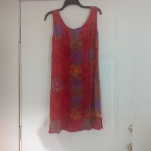 Bali Batiks Red Sundress